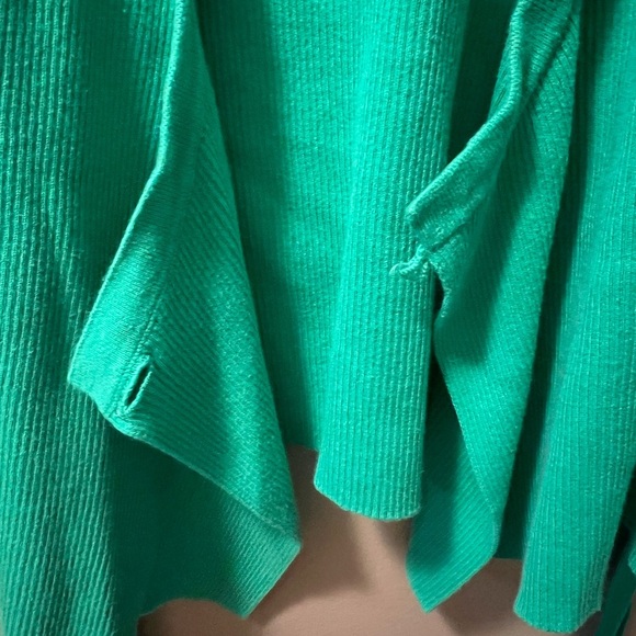CAbi Green Ribbed Knit Sweater - Picture 4 of 5